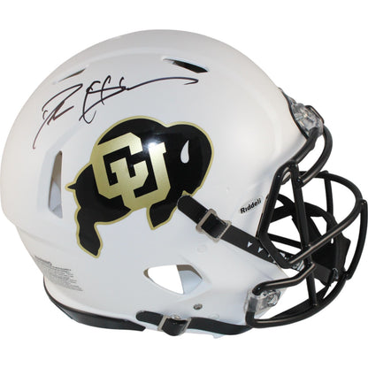 Deion Sanders Autographed Colorado Buffaloes Authentic Full Size Speed Helmet