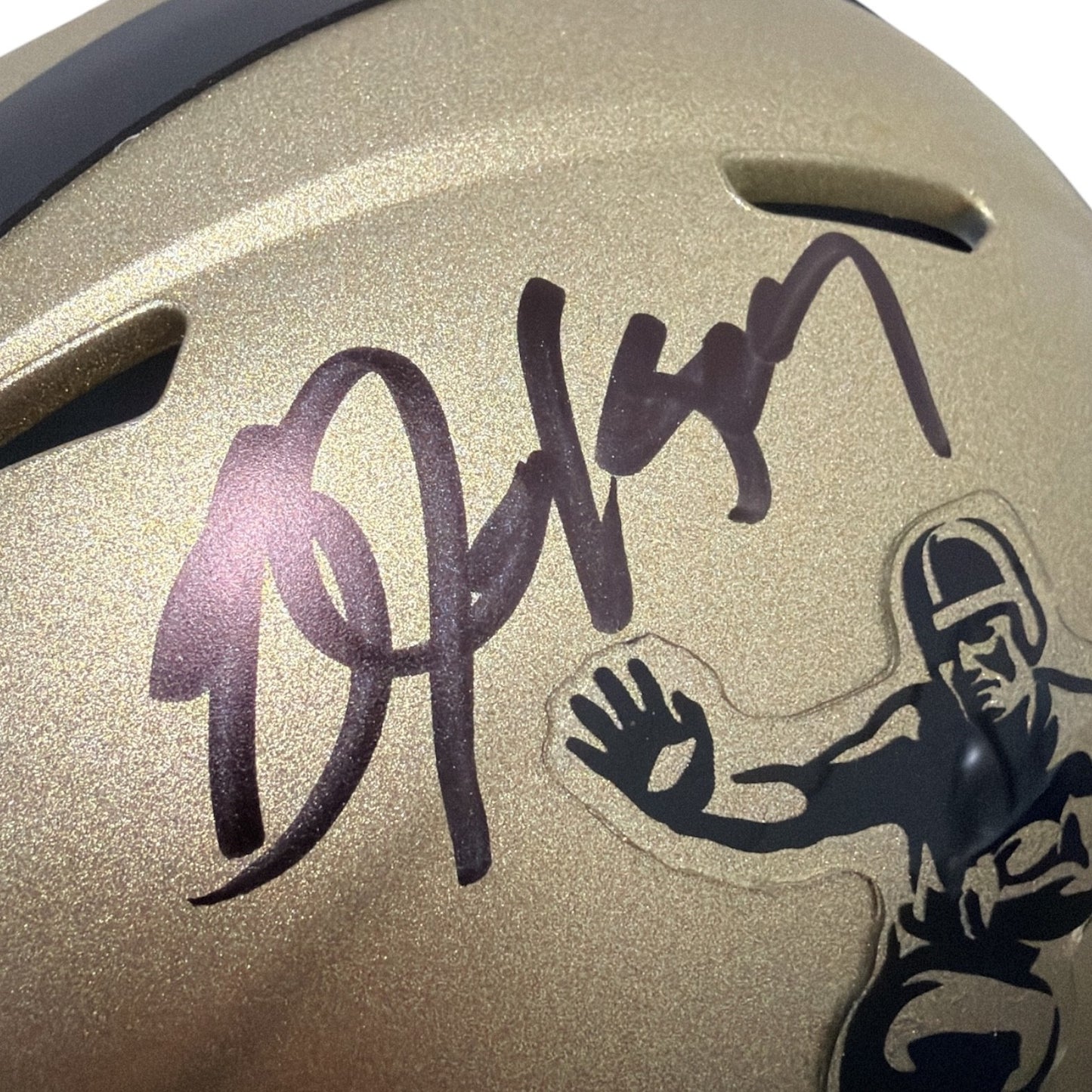 Bo Jackson Auburn Tigers Signed Heisman Speed Mini Helmet