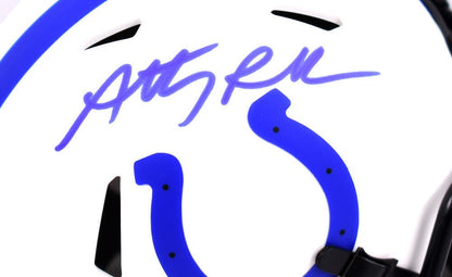 Anthony Richardson Signed Indianapolis Colts Lunar Speed Mini Helmet