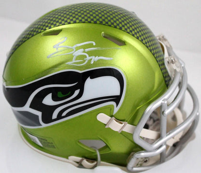 Brian Bosworth Signed Seattle Seahawks Flash Speed Mini Helmet