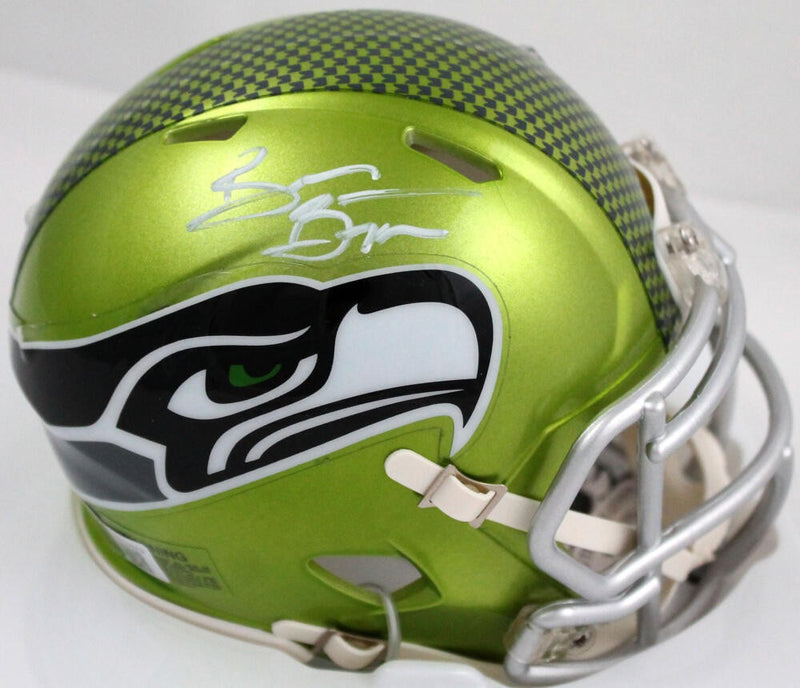 Brian Bosworth Signed Seattle Seahawks Flash Speed Mini Helmet