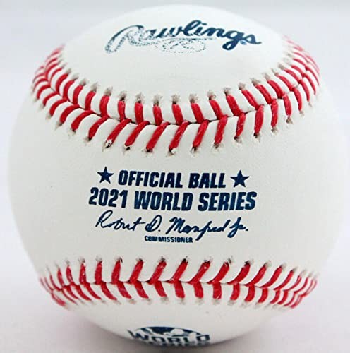 Alex Bregman Autographed 2021 World Series Rawlings Official MLB Baseball