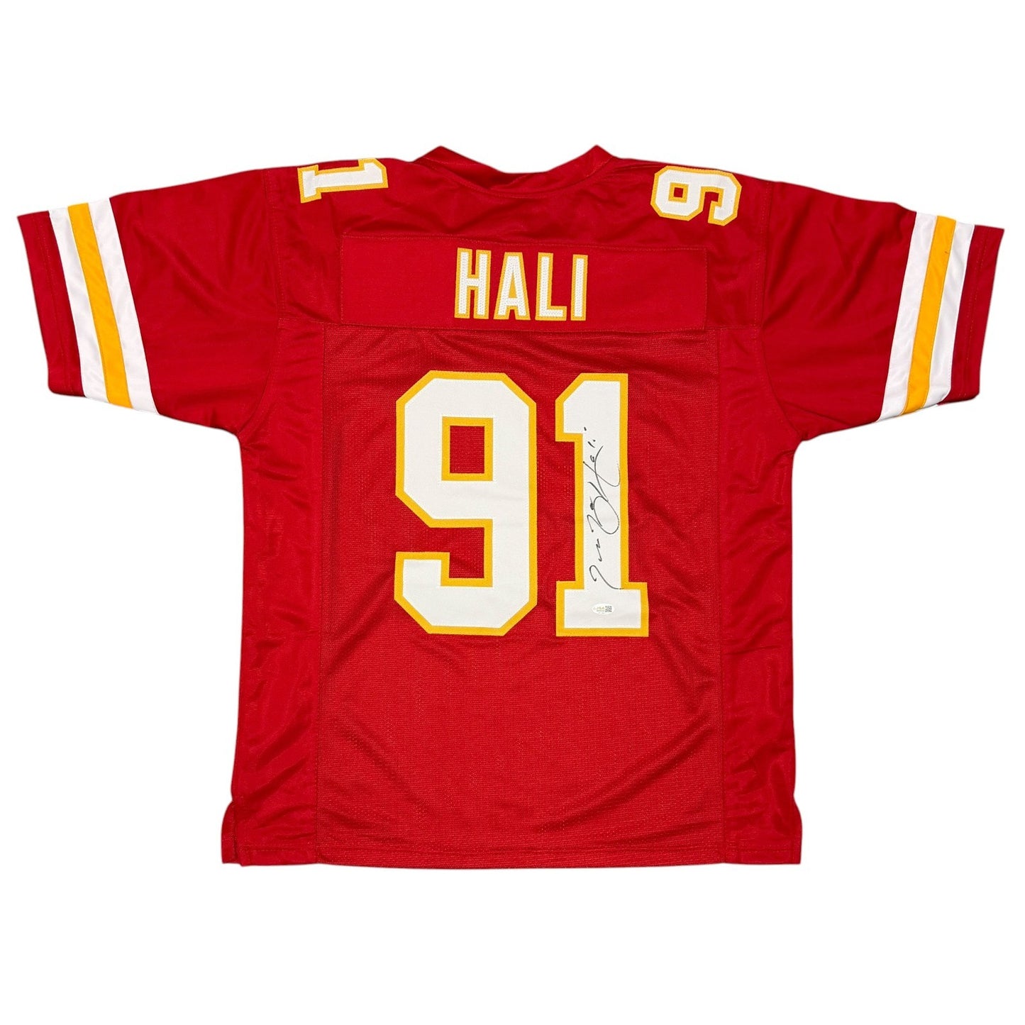 Tamba Hali Kansas City Chiefs Signed Custom Football Jersey