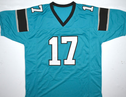 Xavier Legette Autographed Custom Teal Jersey