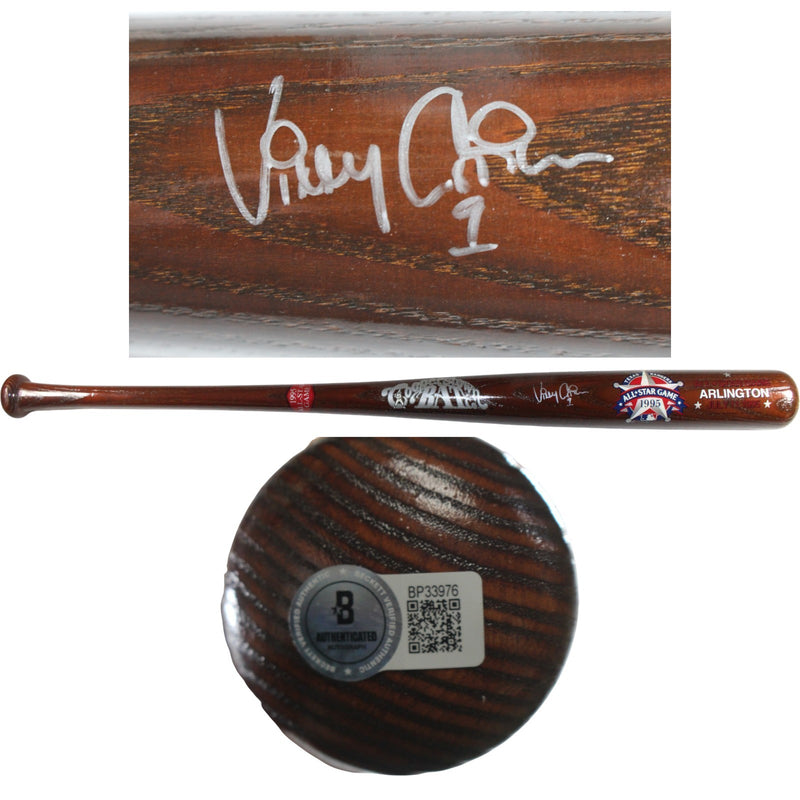 Vinny Castilla Autographed Colorado Rockies 1995 All Star Game Bat
