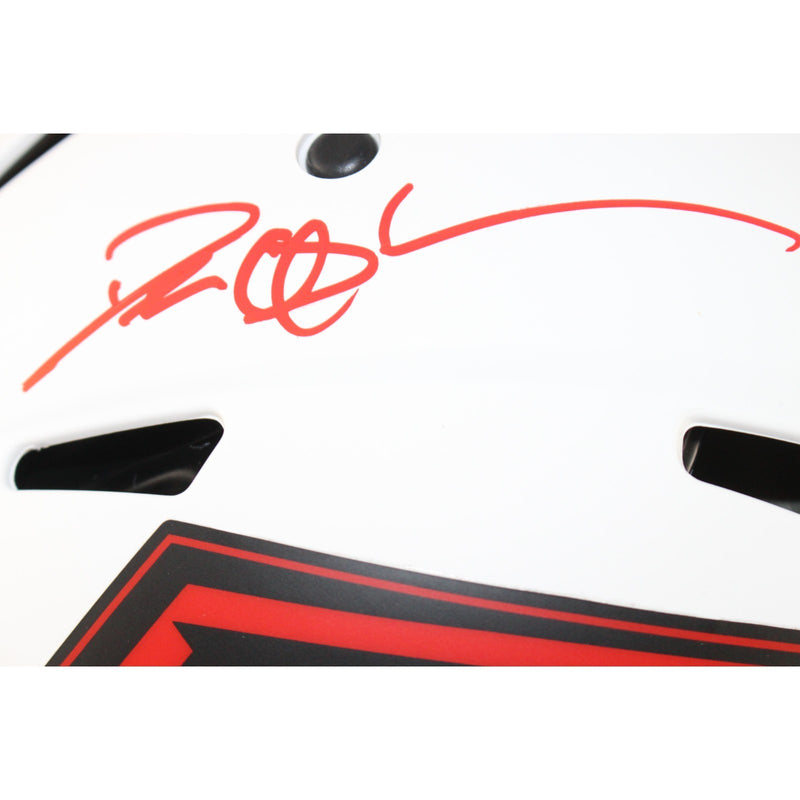 Deion Sanders Atlanta Falcons Autographed Pro Lunar Full Size Helmet