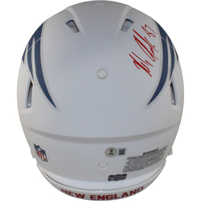 Rob Gronkowski New England Patriots Autographed Full Size Rivalries Helmet