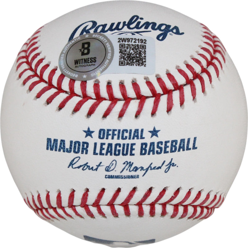 Jim Thome Autographed Cleveland Indians OML Baseball (HOF 18)