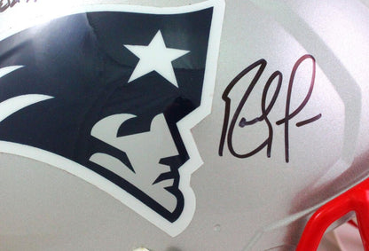Randy Moss Signed New England Patriots Full Size Speed Authentic Helmet