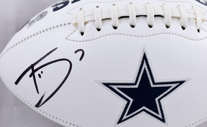 Trevon Diggs Autographed Dallas Cowboys Logo Football