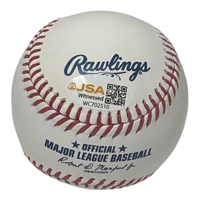 Andrew Fischer Signed Official MLB Baseball