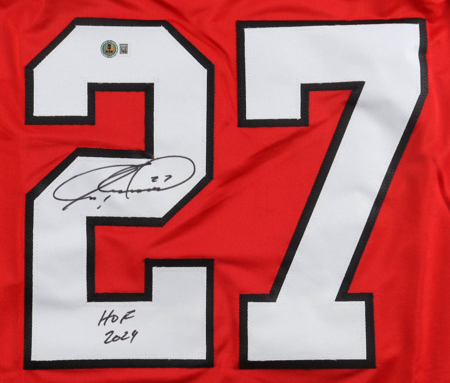 Jeremy Roenick Signed Chicago Blackhawks Custom Jersey - HOF 24