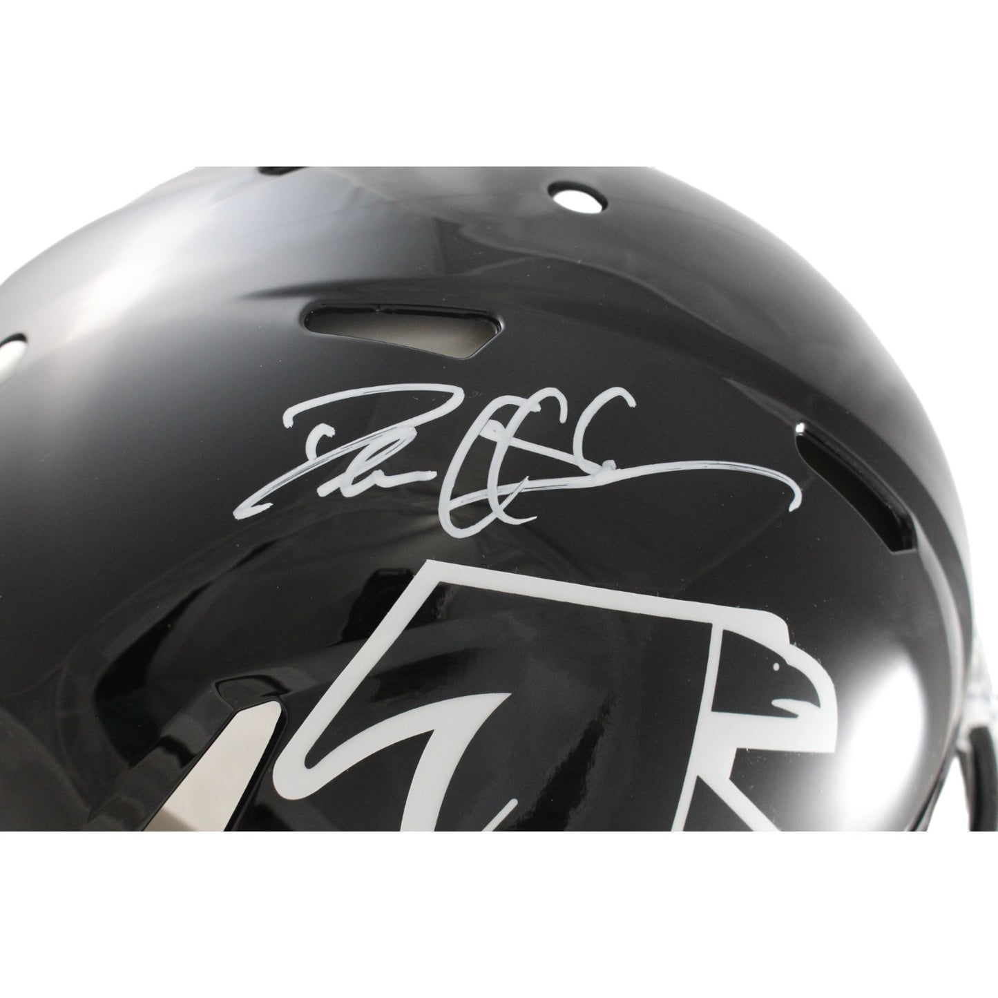 Deion Sanders Atlanta Falcons Autographed Full Size Authentic TB Helmet