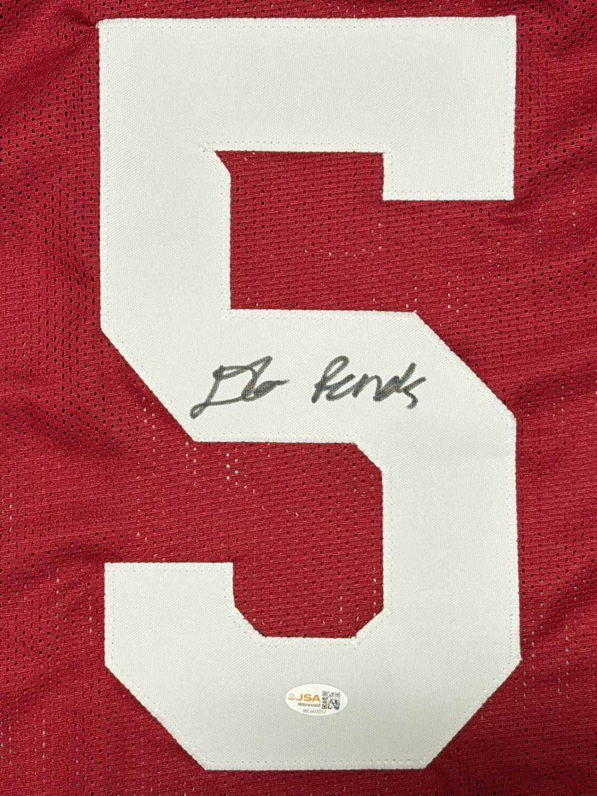 D'Angelo Ponds Signed Indiana Hoosiers Custom Jersey
