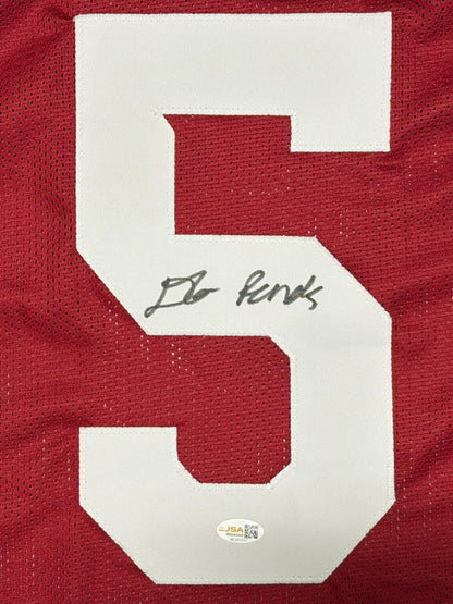 D'Angelo Ponds Signed Indiana Hoosiers Custom Jersey