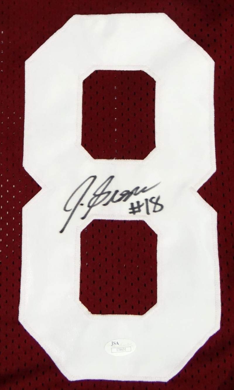 Jermaine Gresham Autographed Maroon College Style Custom Jersey