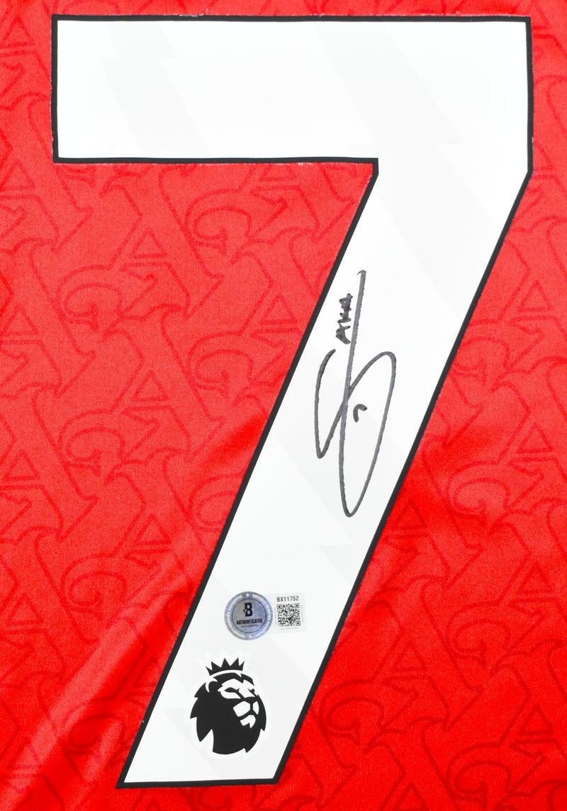 Bukayo Saka Autographed Arsenal FC Home Jersey