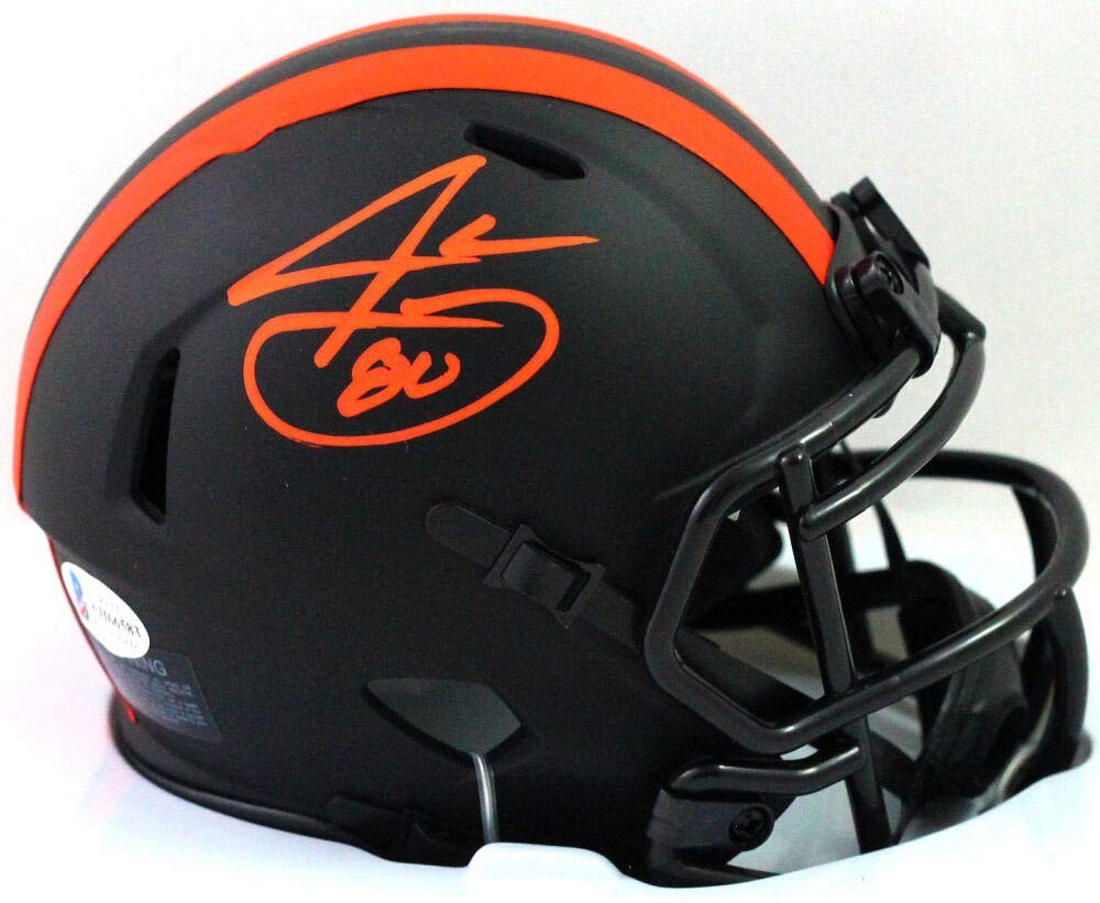 Jarvis Landry Autographed Cleveland Browns Eclipse Speed Mini Helmet