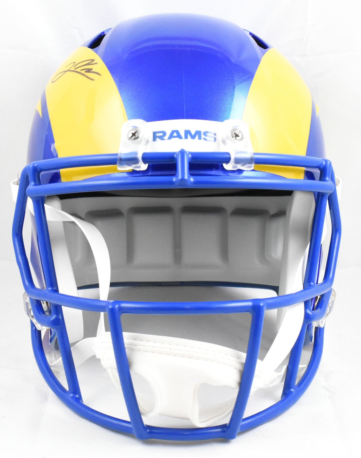 Jared Verse Signed Los Angeles Rams Full Size Speed Replica Helmet