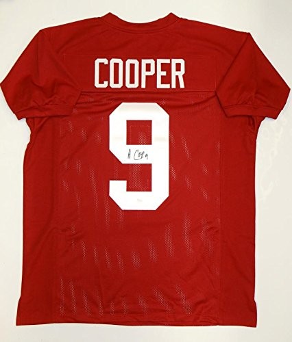 Amari Cooper Autographed Maroon College Style Jersey