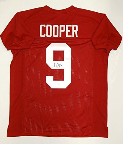 Amari Cooper Autographed Maroon College Style Jersey