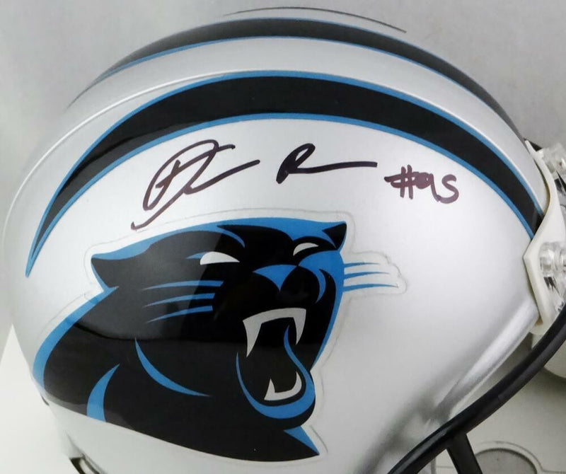 Derrick Brown Signed Carolina Panthers Mini Helmet