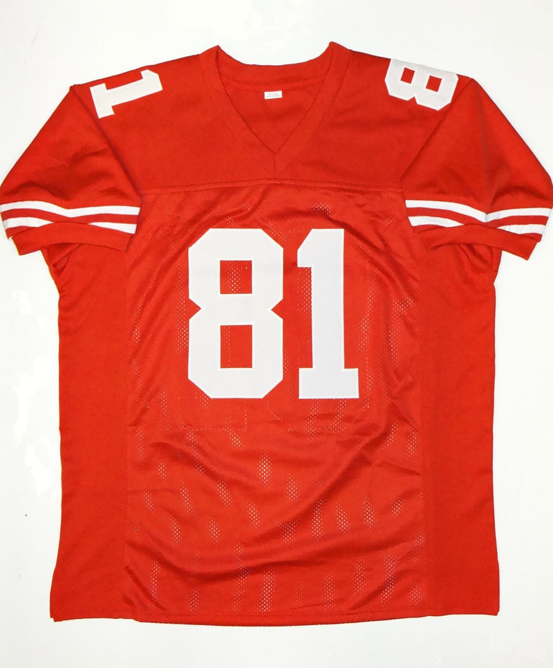 Anquan Boldin Autographed Red Custom Football Jersey