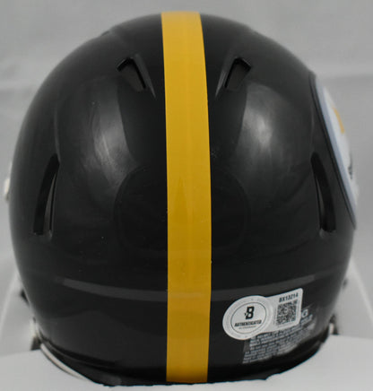 Troy Polamalu Autographed Pittsburgh Steelers Speed Mini Helmet