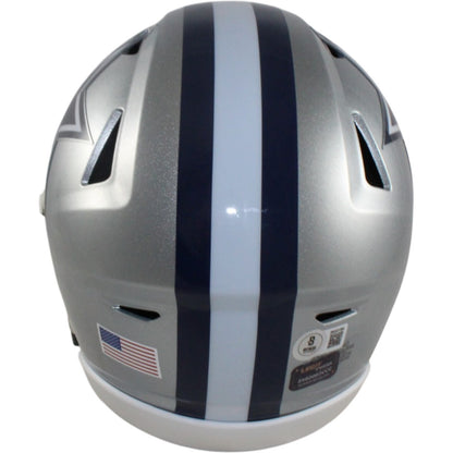 Emmitt Smith Signed Dallas Cowboys Mid-Size Midi Helmet
