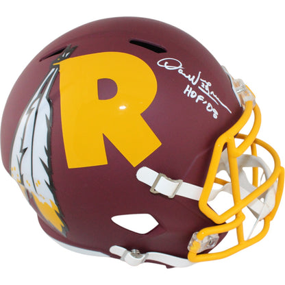 Darrell Green Signed Washington Redskins Full Size AMP Replica Helmet
