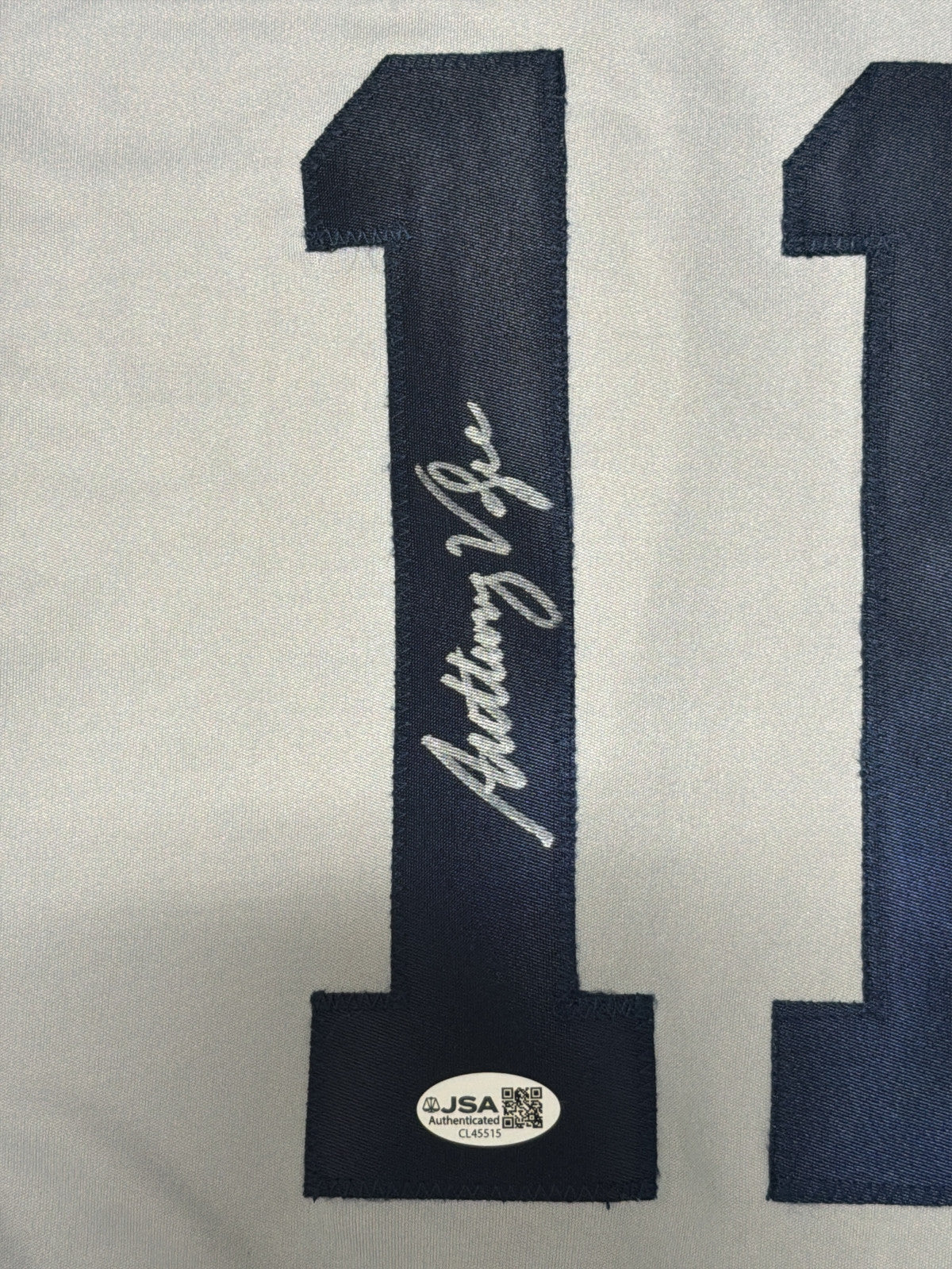 Anthony Volpe Autographed New York Yankees Custom Jersey