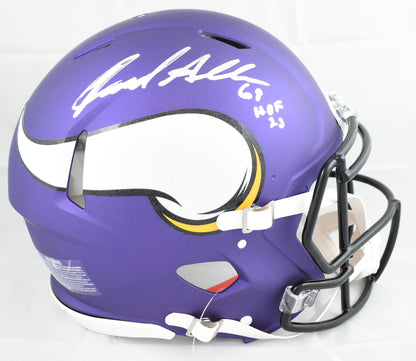 Jared Allen Signed Minnesota Vikings Full Size Speed Authentic Helmet