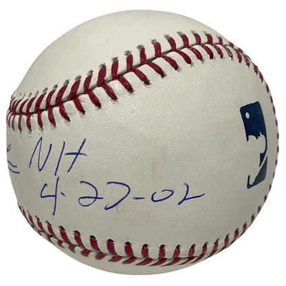 Derek Lowe Signed Rawlings Official MLB Baseball (No Hitter Inscription)