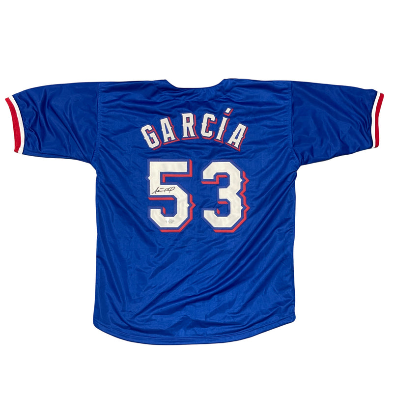 Adolis Garcia Signed Texas Rangers Custom Baseball Jersey (Beckett COA)