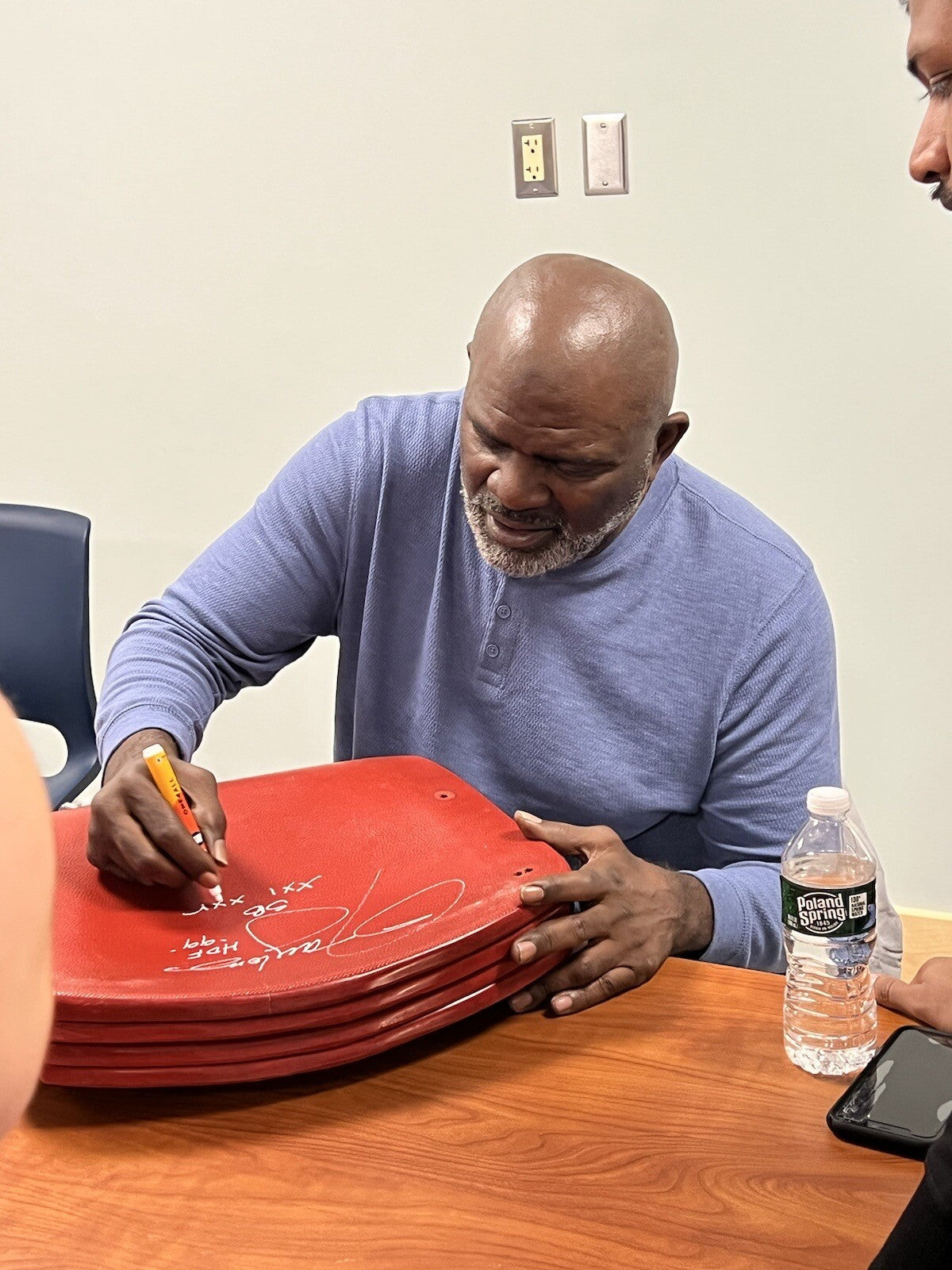 Lawrence Taylor Signed New York Giants Stadium Seat Back (HOF & SB)