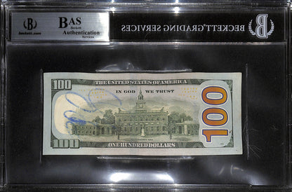 Floyd Mayweather Signed $100 Bill Beckett BAS Grade 10 Autograph Slabbed
