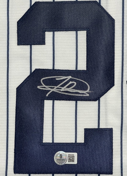 Jasson Dominguez Signed New York Yankees Nike Jersey Beckett Witness COA