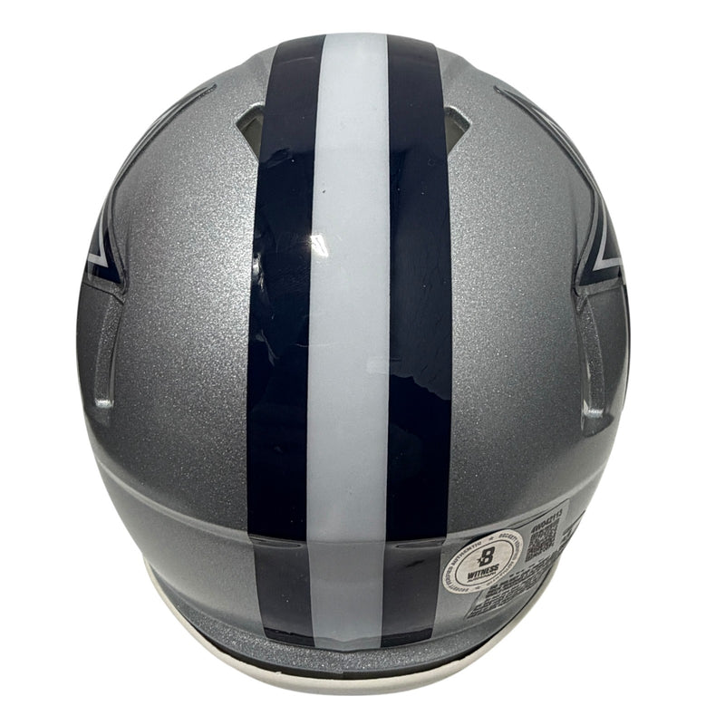 Brandon Aubrey Signed Dallas Cowboys Speed Mini Helmet (Beckett Witness)