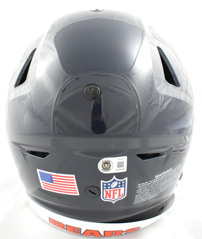 Matt Forte Signed Chicago Bears Authentic Speedflex Helmet