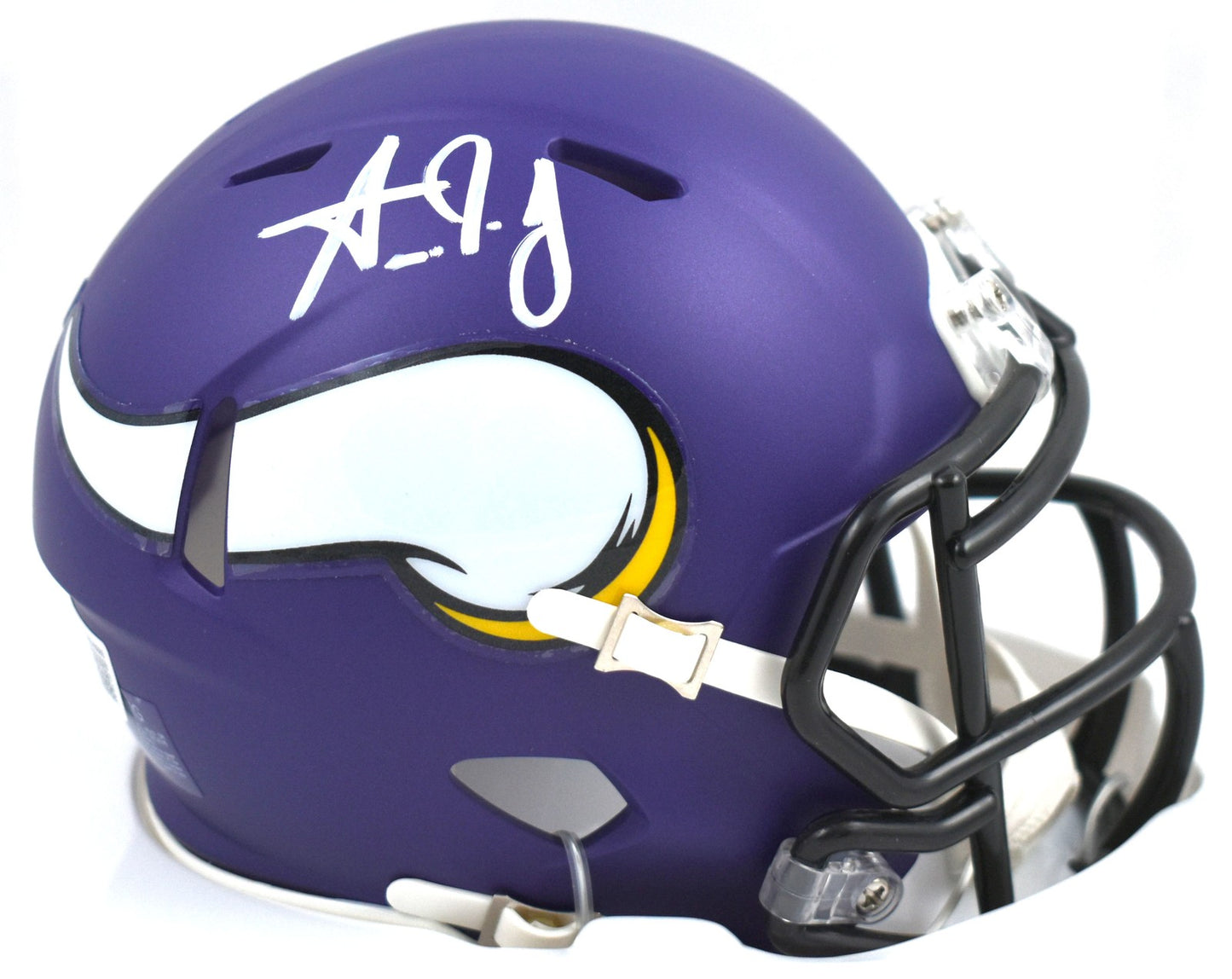 Aaron Jones Autographed Minnesota Vikings Mini Helmet