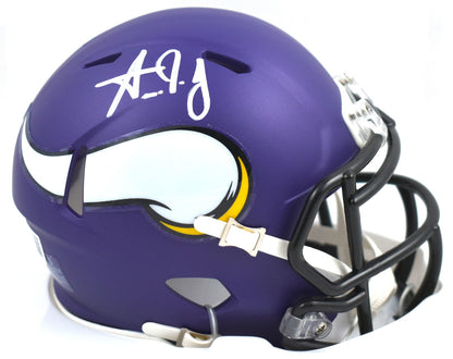 Aaron Jones Autographed Minnesota Vikings Mini Helmet