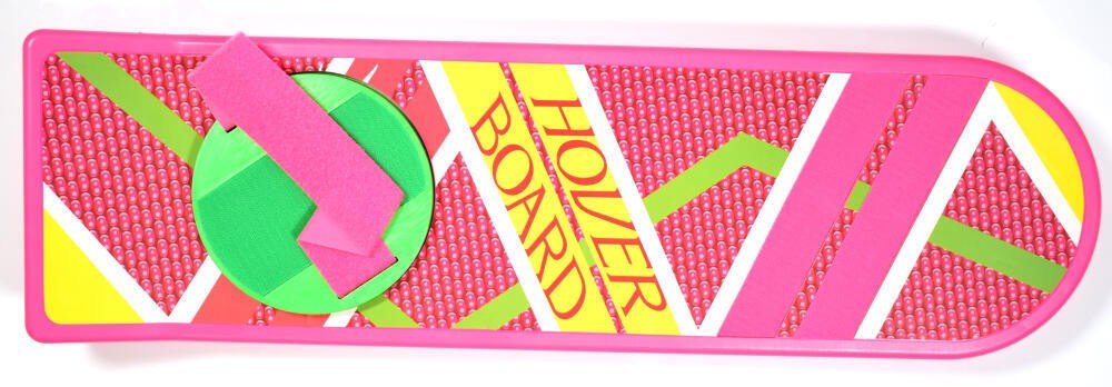 Michael J. Fox & Christopher Lloyd Signed Back To The Future Hoverboard