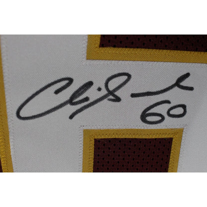 Chris Samuels Autographed Red Pro Style Custom Football Jersey
