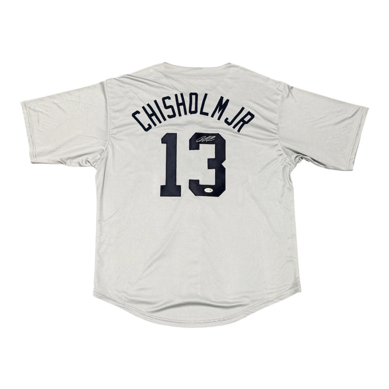 Jazz Chisholm Jr Signed New York Yankees Custom Jersey