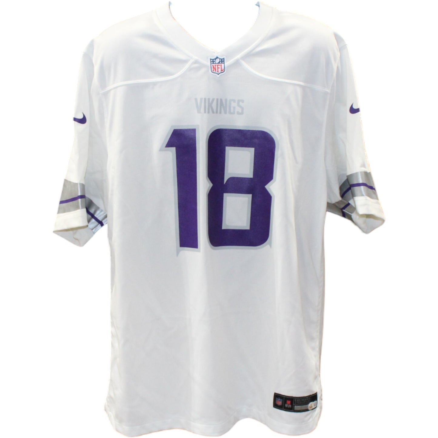 Justin Jefferson Minnesota Vikings Autographed 2024 Alternate Nike Jersey