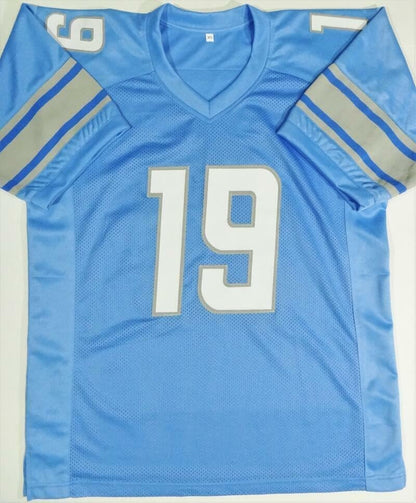 Kenny Golladay Autographed Blue Custom Football Jersey