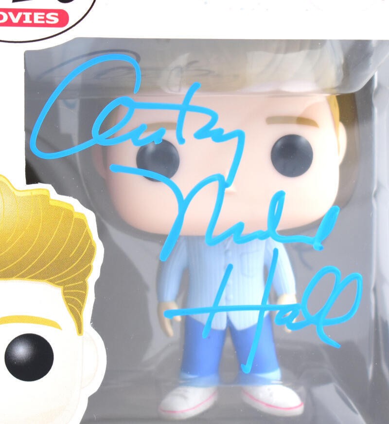 Anthony Michael Hall Signed Ted the Geek Funko Pop #139