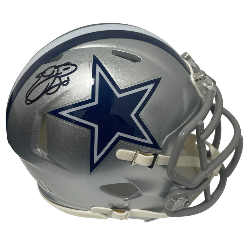 Emmitt Smith Dallas Cowboys Signed Speed Mini Helmet (Prova & Beckett)