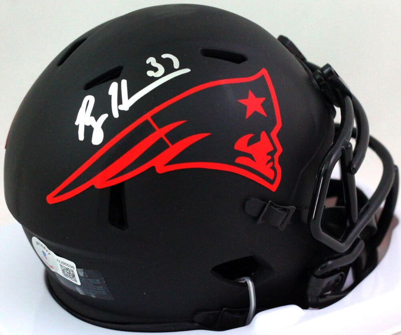 Rodney Harrison Signed New England Patriots Eclipse Mini Helmet
