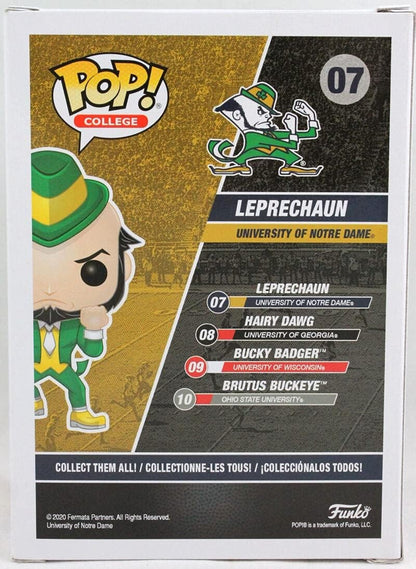 Chase Claypool Signed Notre Dame Funko Pop Figurine